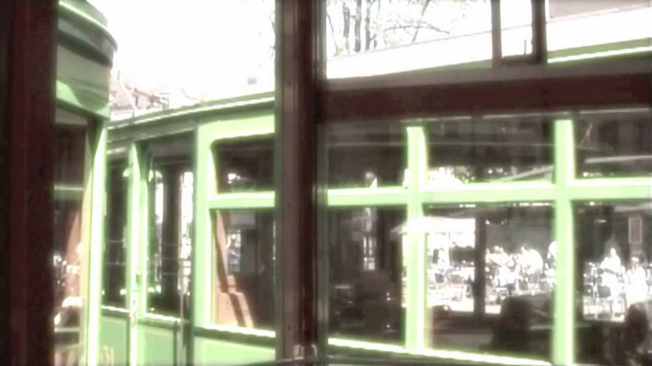 Dr&auml;mmli Basel Tram Oldtimer Basels heritage trams  バーゼルのトラム