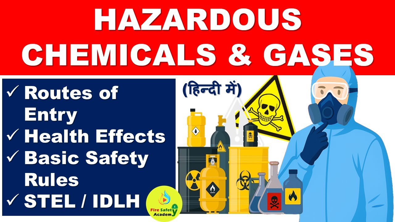 Safe Handling of Hazardous Chemicals & Gases | Chemical Safety | Gas Safety | Hazardous Substances