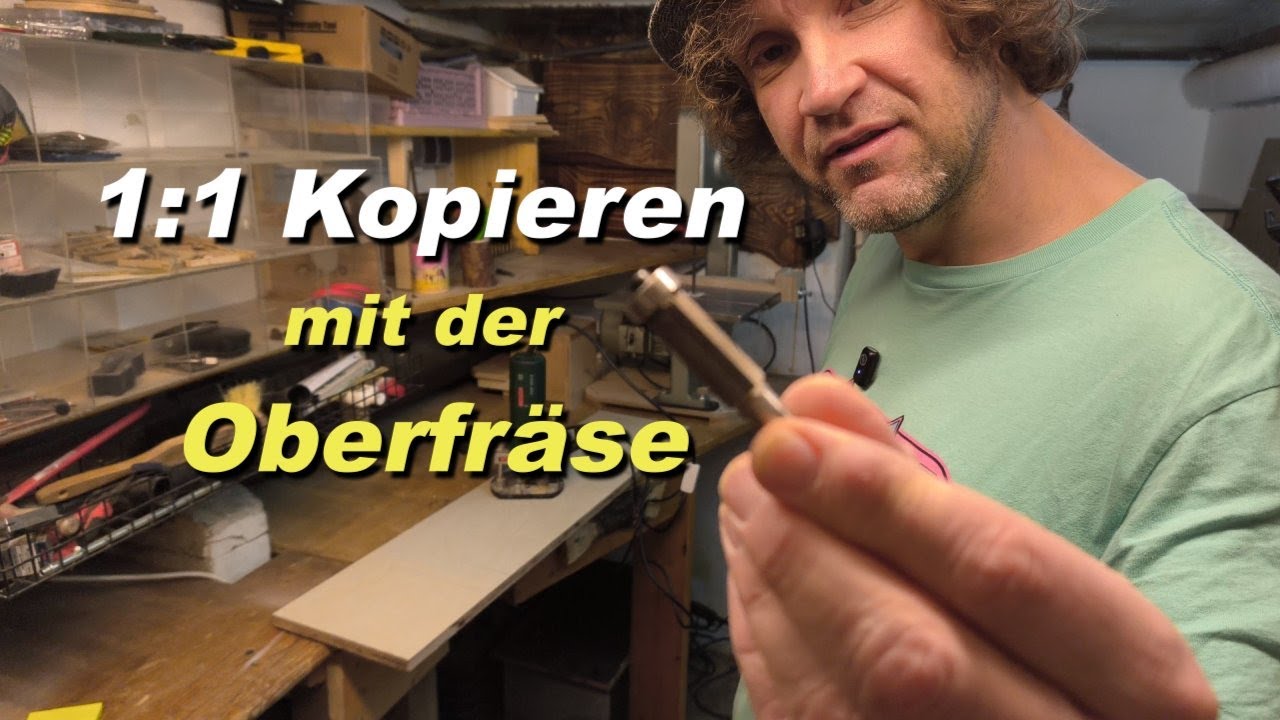 Werkstücke kopieren mit der Oberfräse: Präzision mit Kopierfräser
