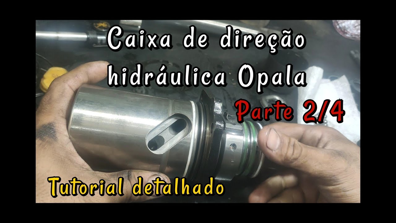 Tutorial Caixa de direção hidráulica Opala. Vídeo 2/4. Manutenção e troca de reparo detalhadamente!