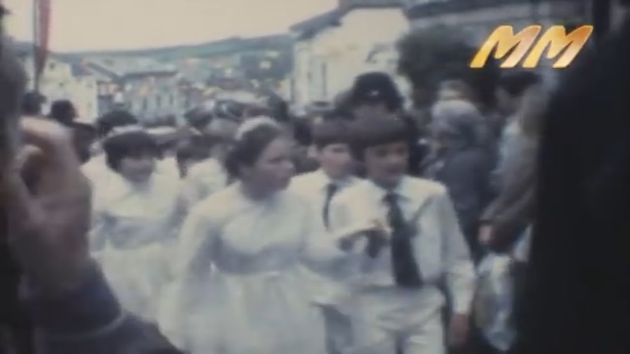 Helston Flora Day 1983 Cornwall England old cine film