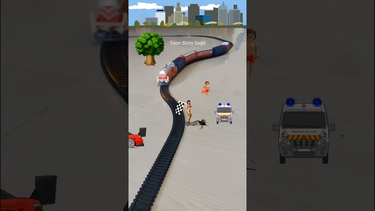 Racing Car Video | Racing Car Cartoon 🏎️🏎️🏎️🏎️  | Racing Video