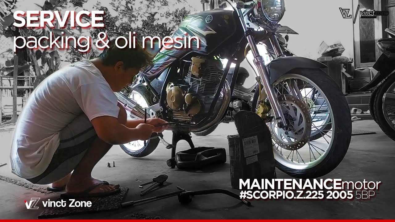 SCORPIO Z 225 | GANTI PACKING KARTER, OLI MESIN