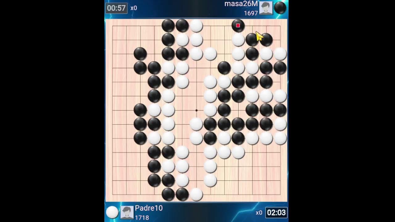 【囲碁クエスト】13路レート戦 1741~