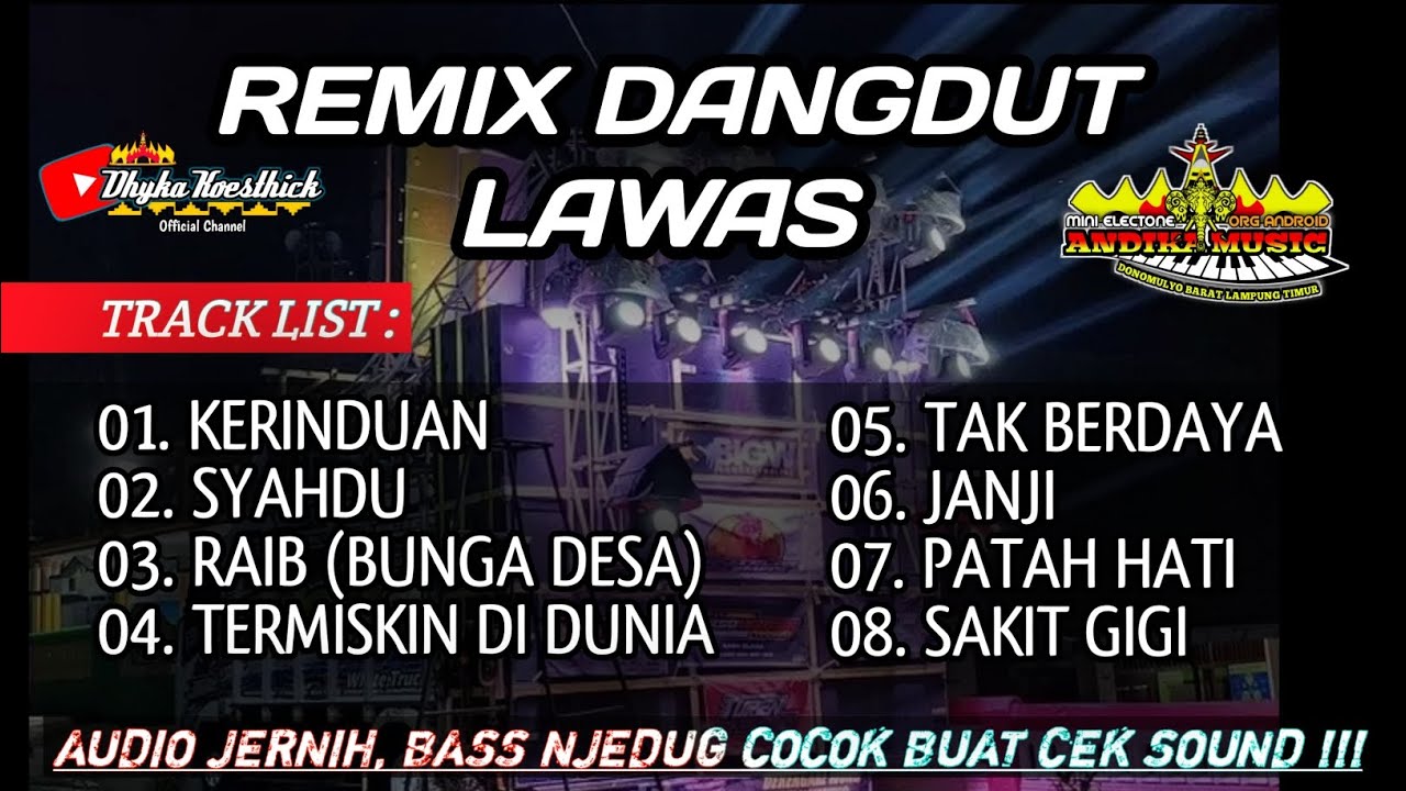 REMIX DANGDUT LAWAS FULL BASS AUDIO JERNIH || DJ REMIX JADUL @musiclampung