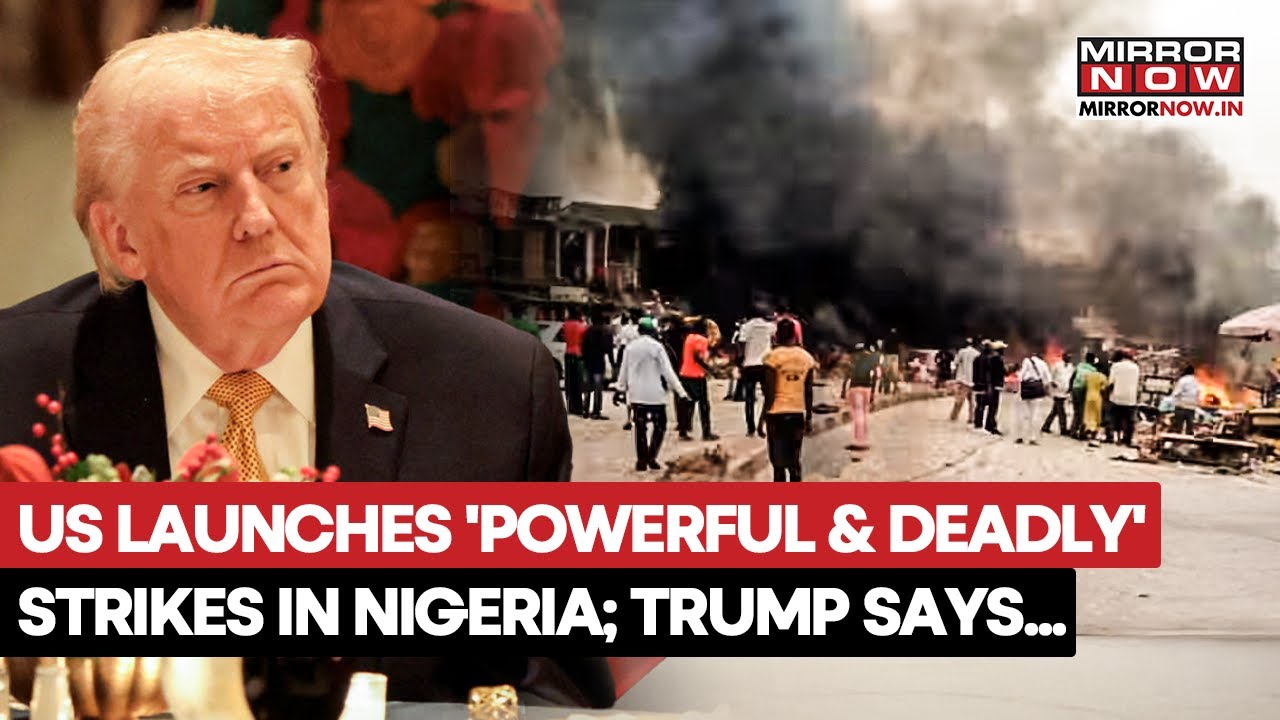 Trump Launches Deadly Strikes On ISIS In Nigeria For 'Slaughtering Christians', Says... | Watch