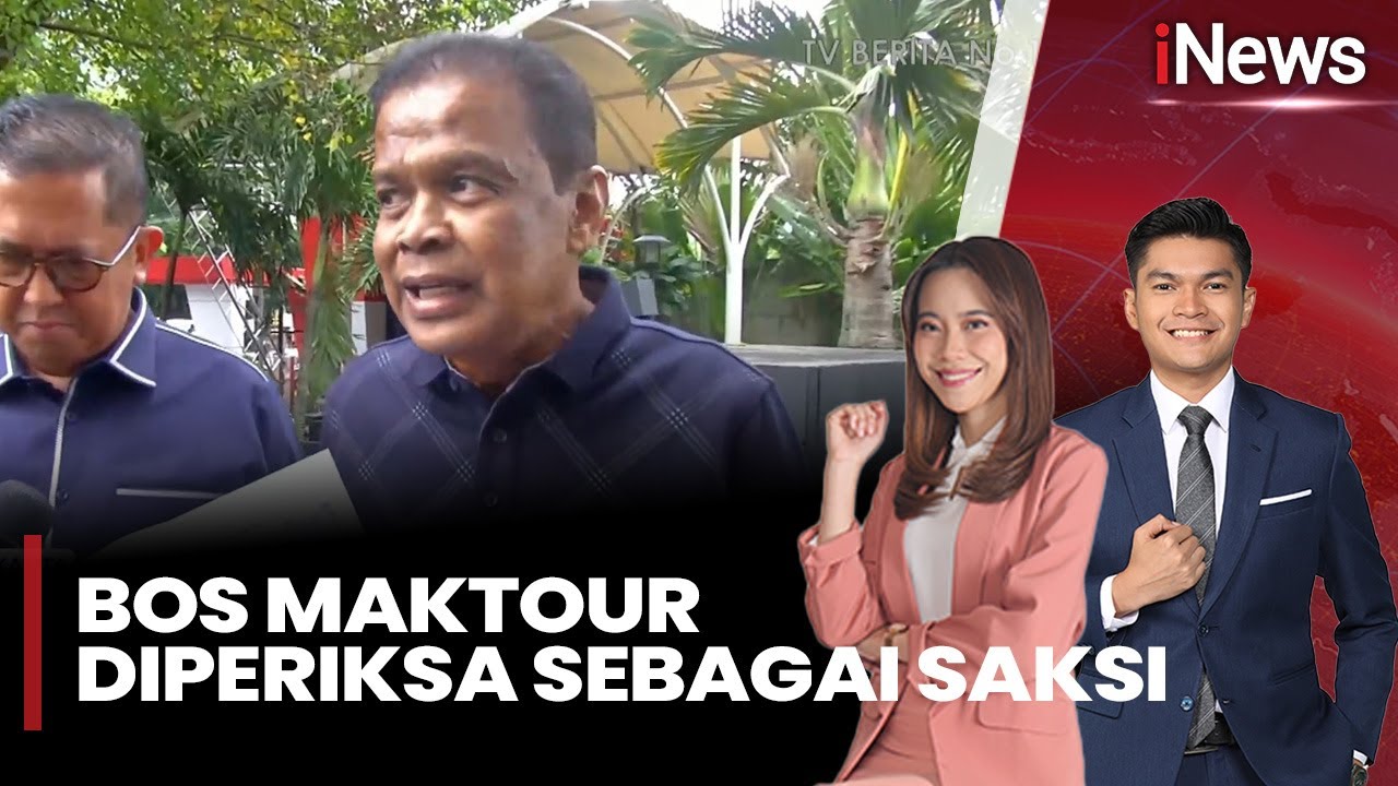 Kasus Dugaan Korupsi Kuota Haji, Bos Maktour Diperiksa sebagai Saksi |iNews Siang (26/01)