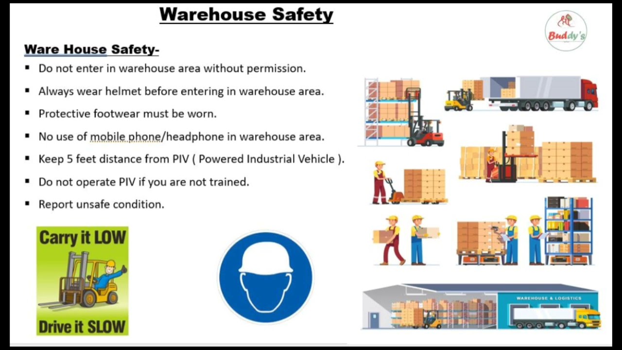 Safety Training - Warehouse Safety ( वेयरहाउस सुरक्षा)