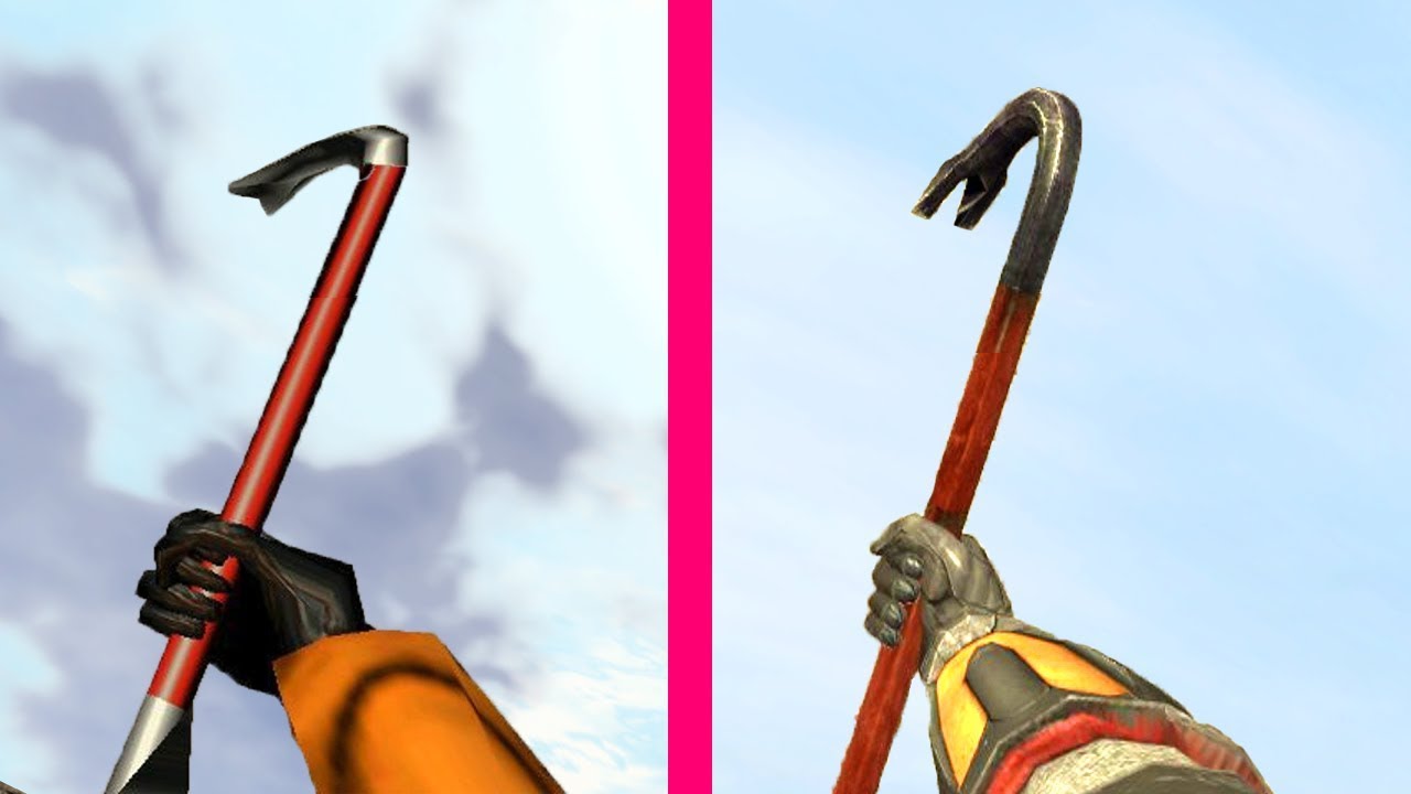 Half Life 2 vs Half Life 1 - Weapons Comparison
