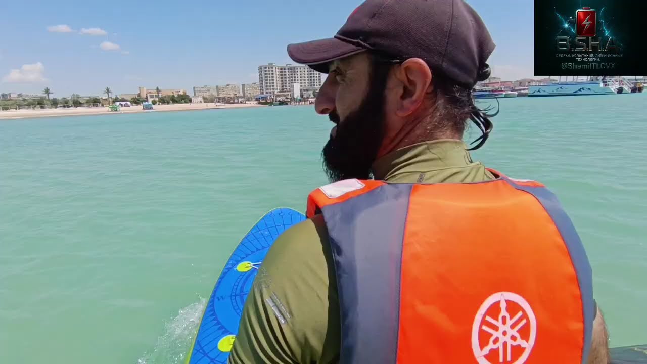 В первые в #Актау // #ЭлектроСабборд на #Lii-on Technology || КАСПИЙСКОЕ МОРЕ г.Акта