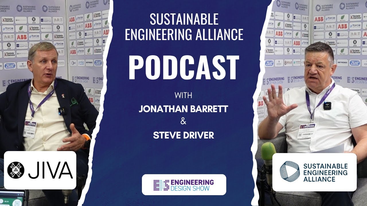 Jiva Materials | The Engineering Design Show 2025 | Sustainable Engineering Alliance Podcast