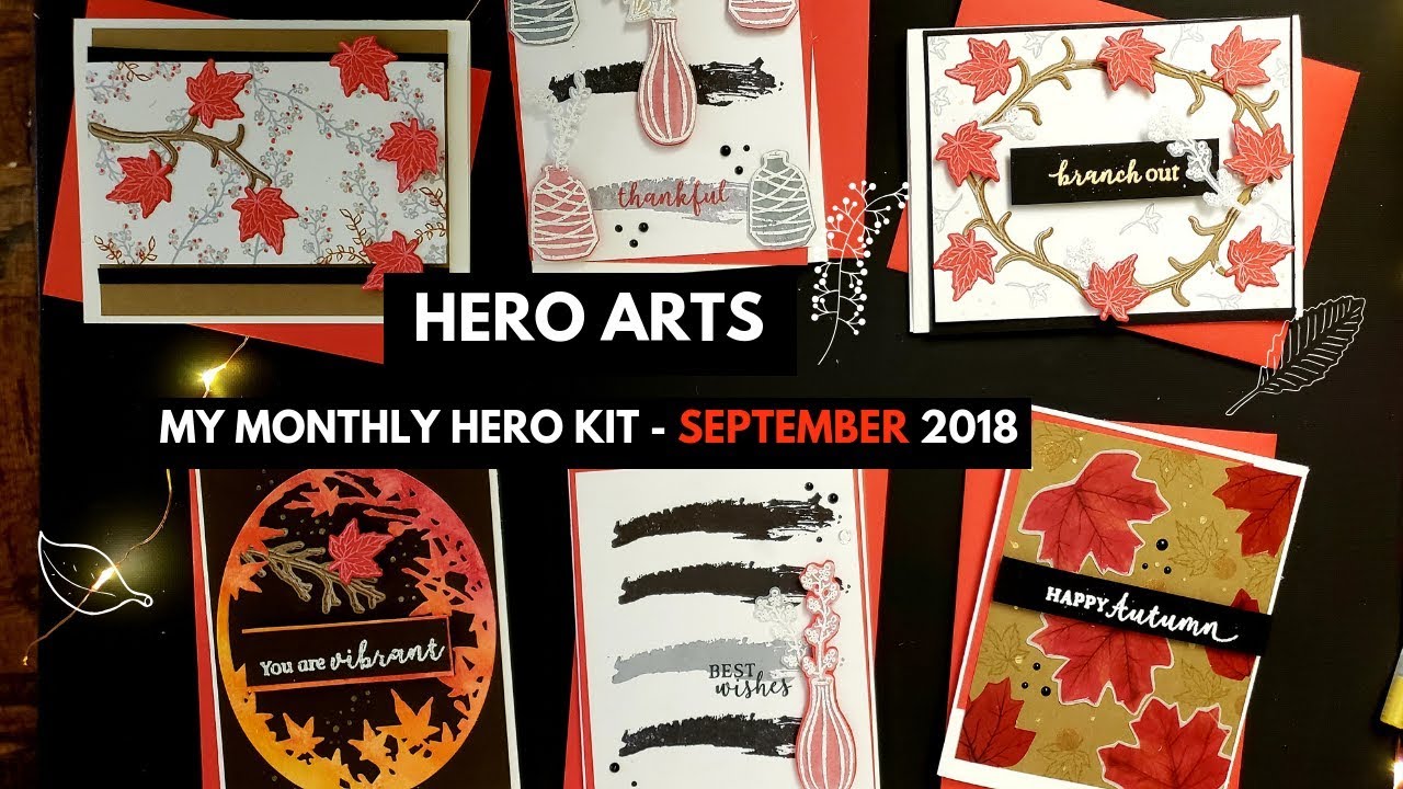 My Monthly Hero Arts (MMH)/ September 2018 Kit