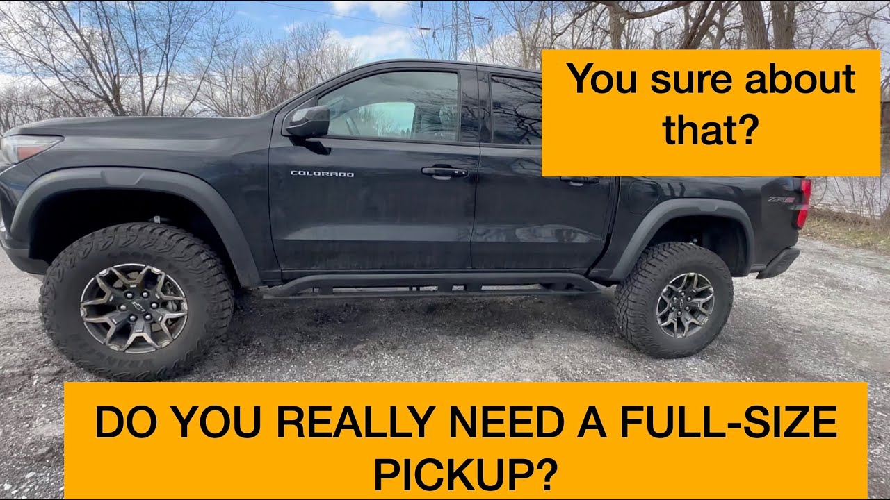 Do you really need a full-size truck?