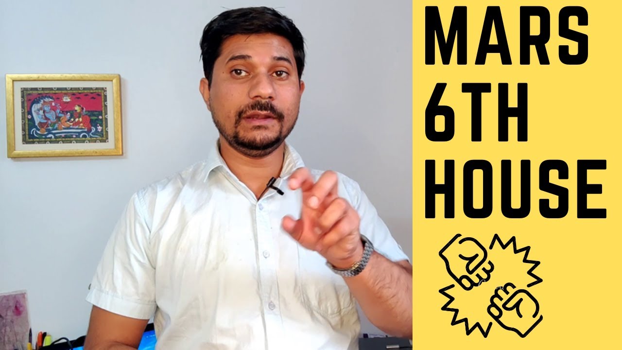 Mars in 6th House in Vedic Astrology