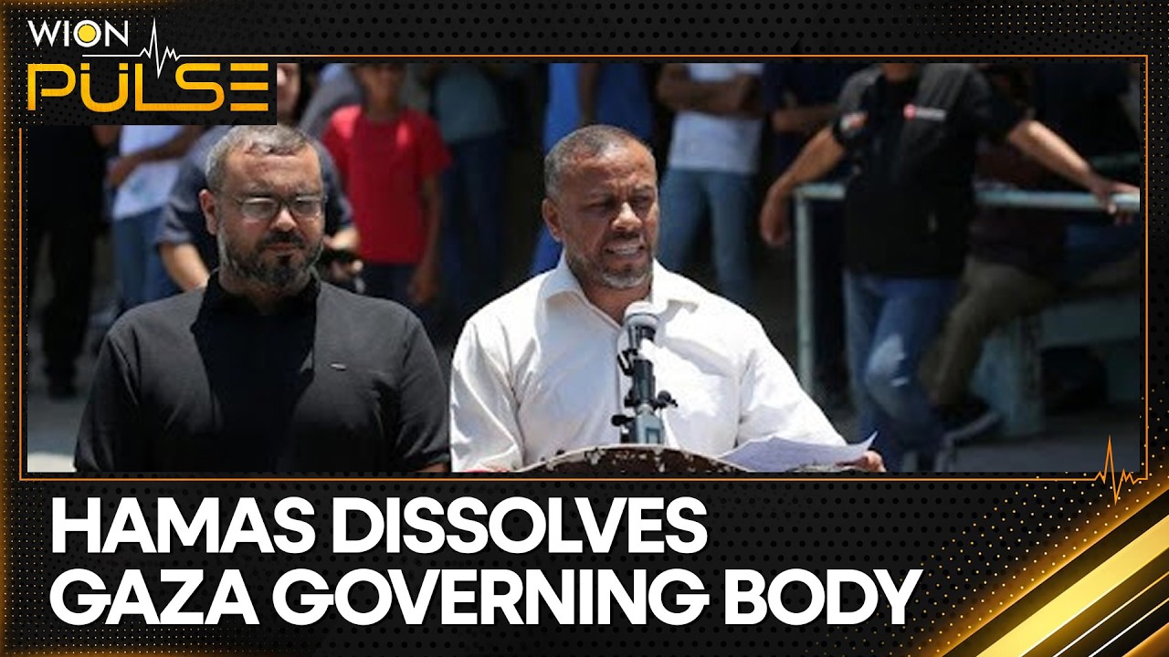 Hamas Dissolves Gaza Governing Body After 20 Years | WION Pulse