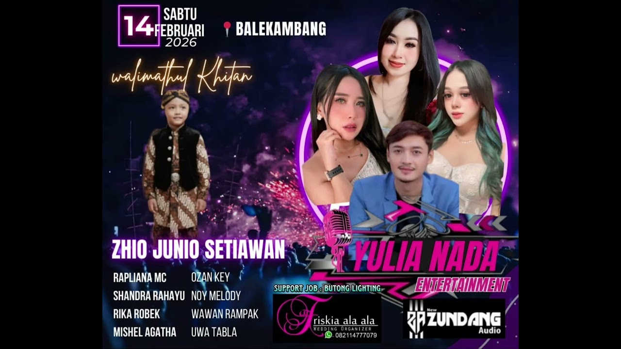 Full album musik khitanan zhio junio setiawan_ Zundang audio Majalaya #hajatan 