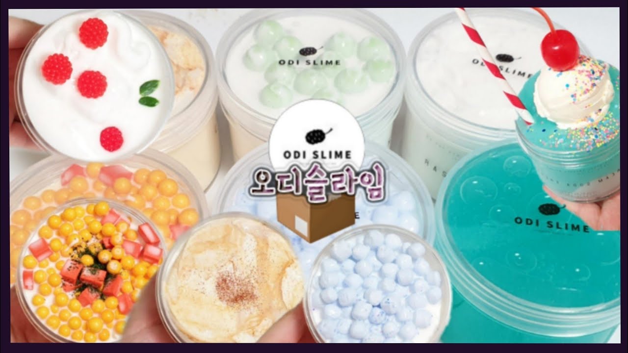 오디서 이런 슬라임을..?! 오디슬라임 후기 🍒🥞🥨📦 | 슬라임리뷰 | 슬라임후기 | slime | 액괴 | 액체괴물 | satisfying | 인스타슬라임 | 푸짐슬라임