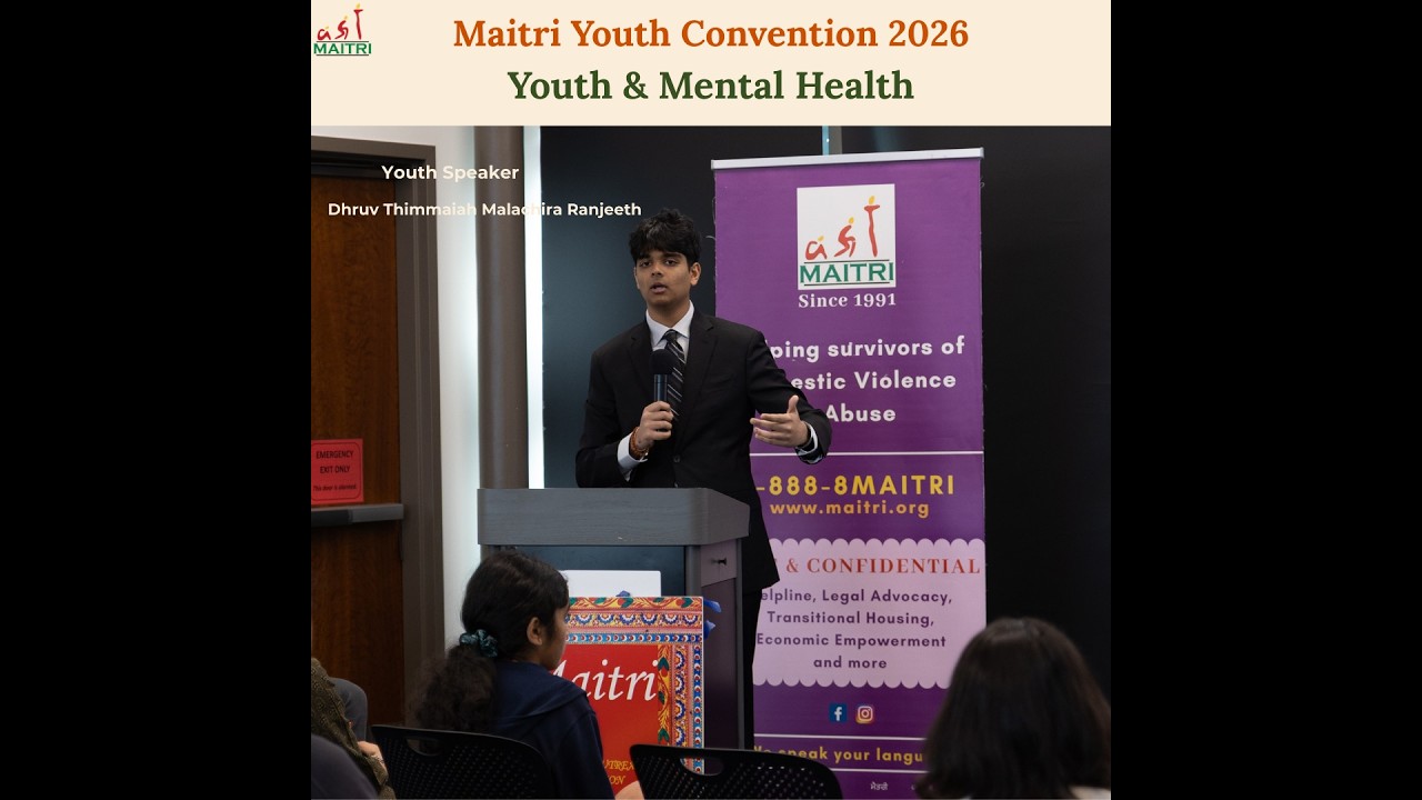 Youth Speaker: Dhruv Thimmaiah Malachira Ranjeeth