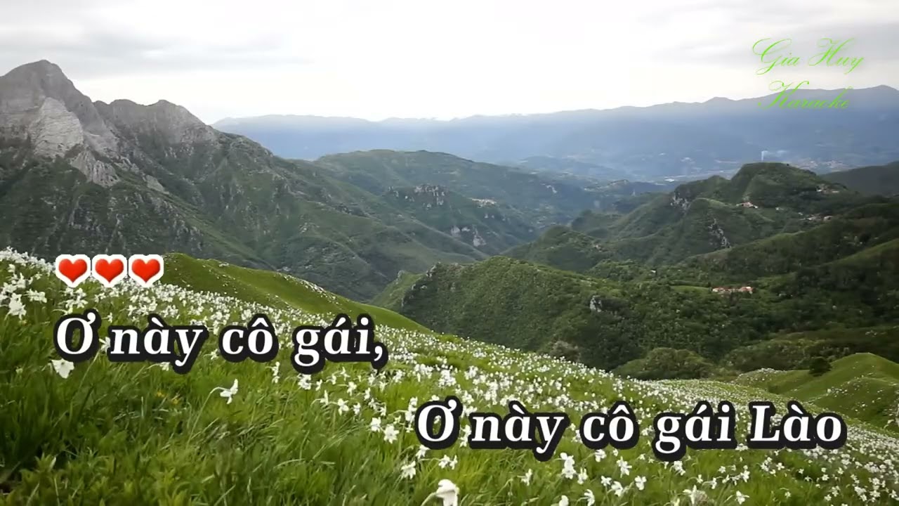 4 Cô Gái Sầm Nưa   Karaoke   Tone Nam   Nhạc Sống   gia huy karaoke