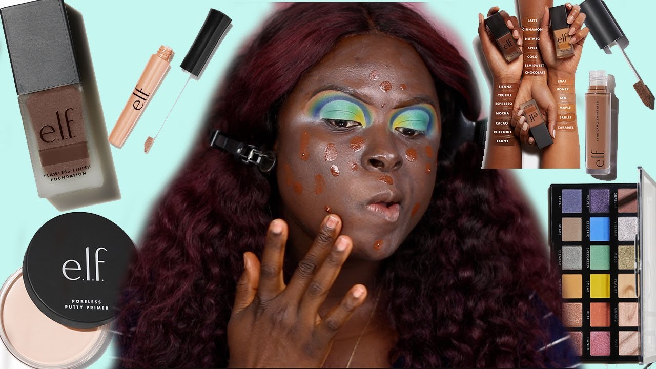 FULL FACE OF ELF COSMETICS : I'M ENTERING #BEAUTYSCAPE2019 CONTEST | OHEMAA