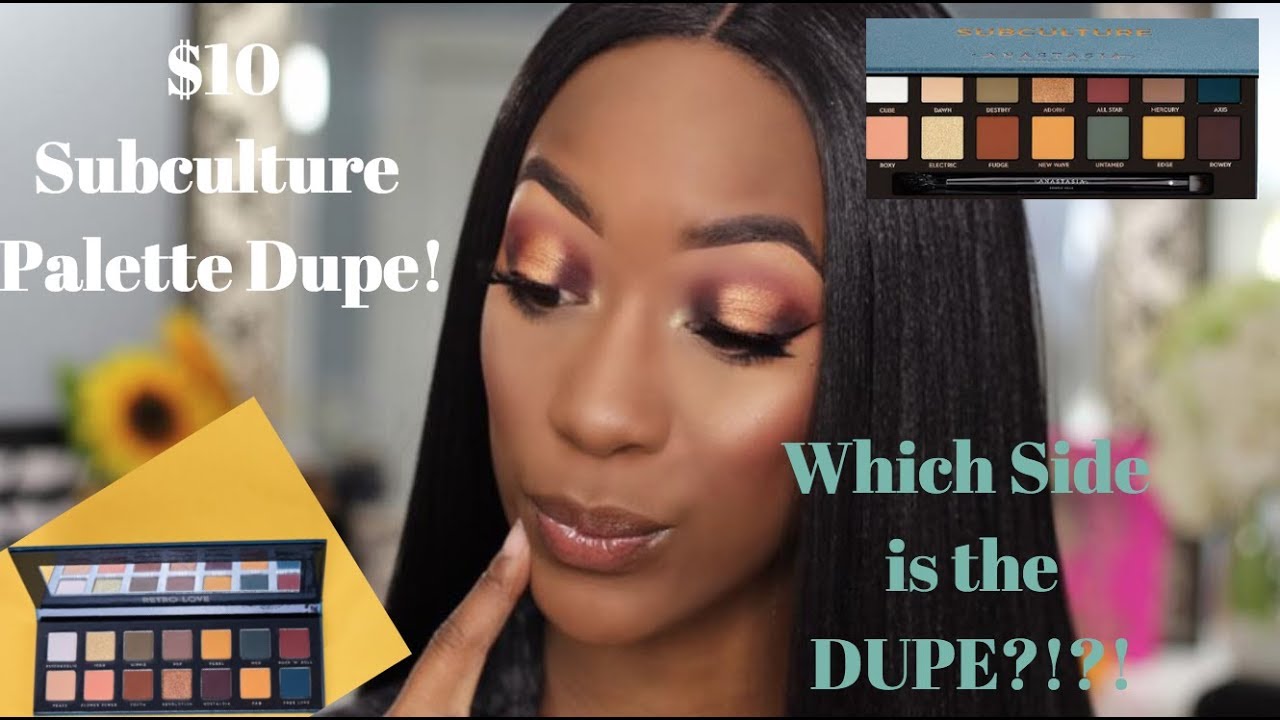 $10 Subculture Palette DUPE!!!!