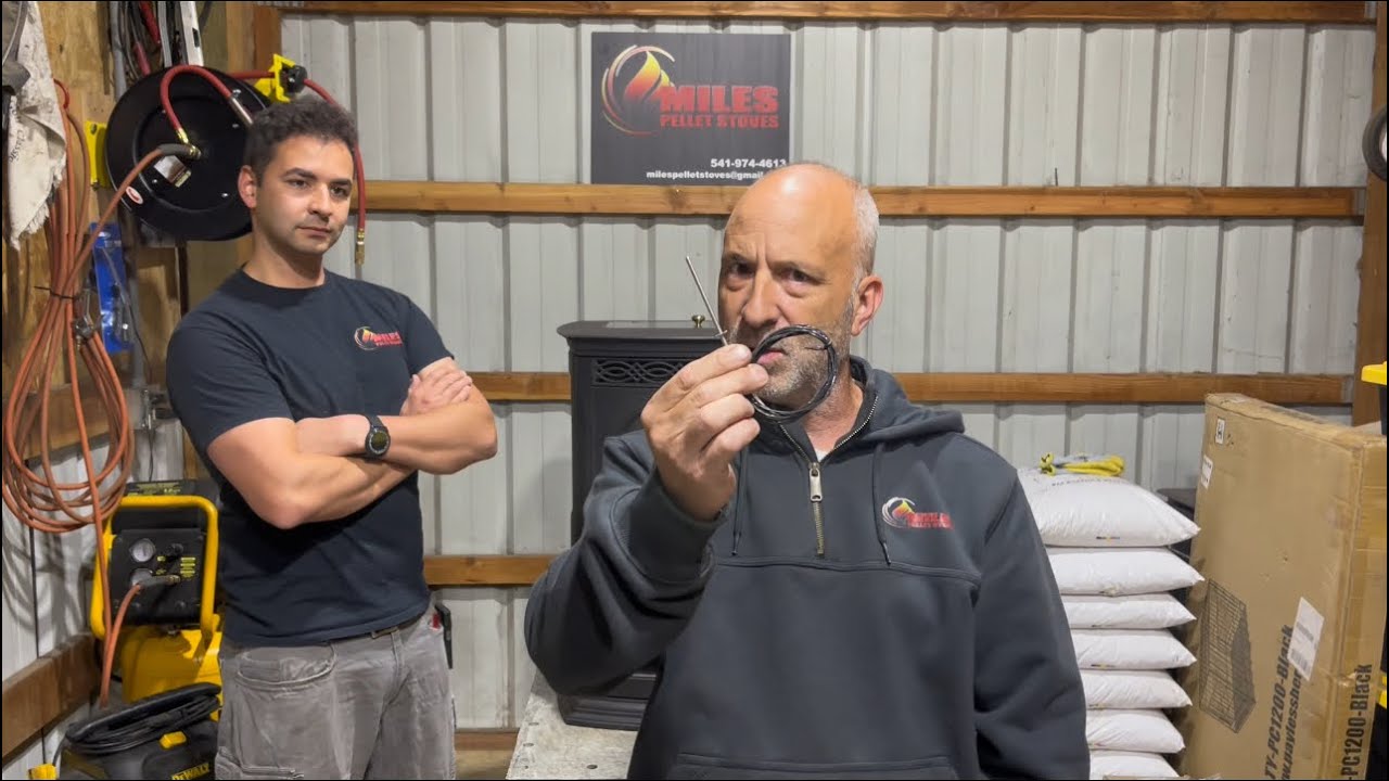 Harman Accentra Pellet Stove ESP Probe Sensor Replacement Tutorial