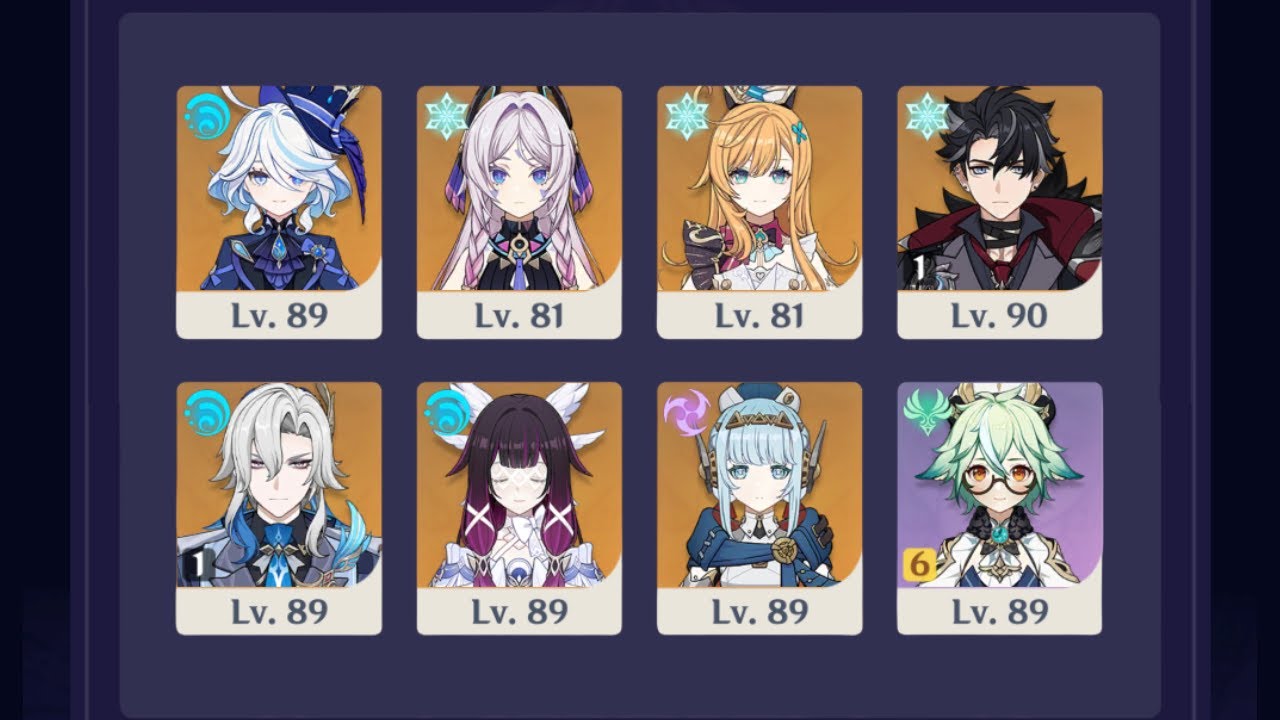 Wriothesley Freeze & Neuvillette Lunar Charge & | Spiral Abyss 6.3 Floor 12 [Genshin Impact]