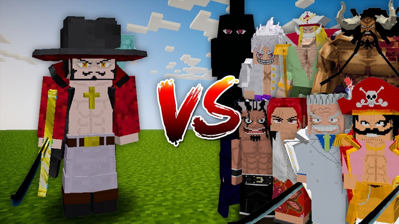 Dracule Mihawk vs Strongest One Piece Characters