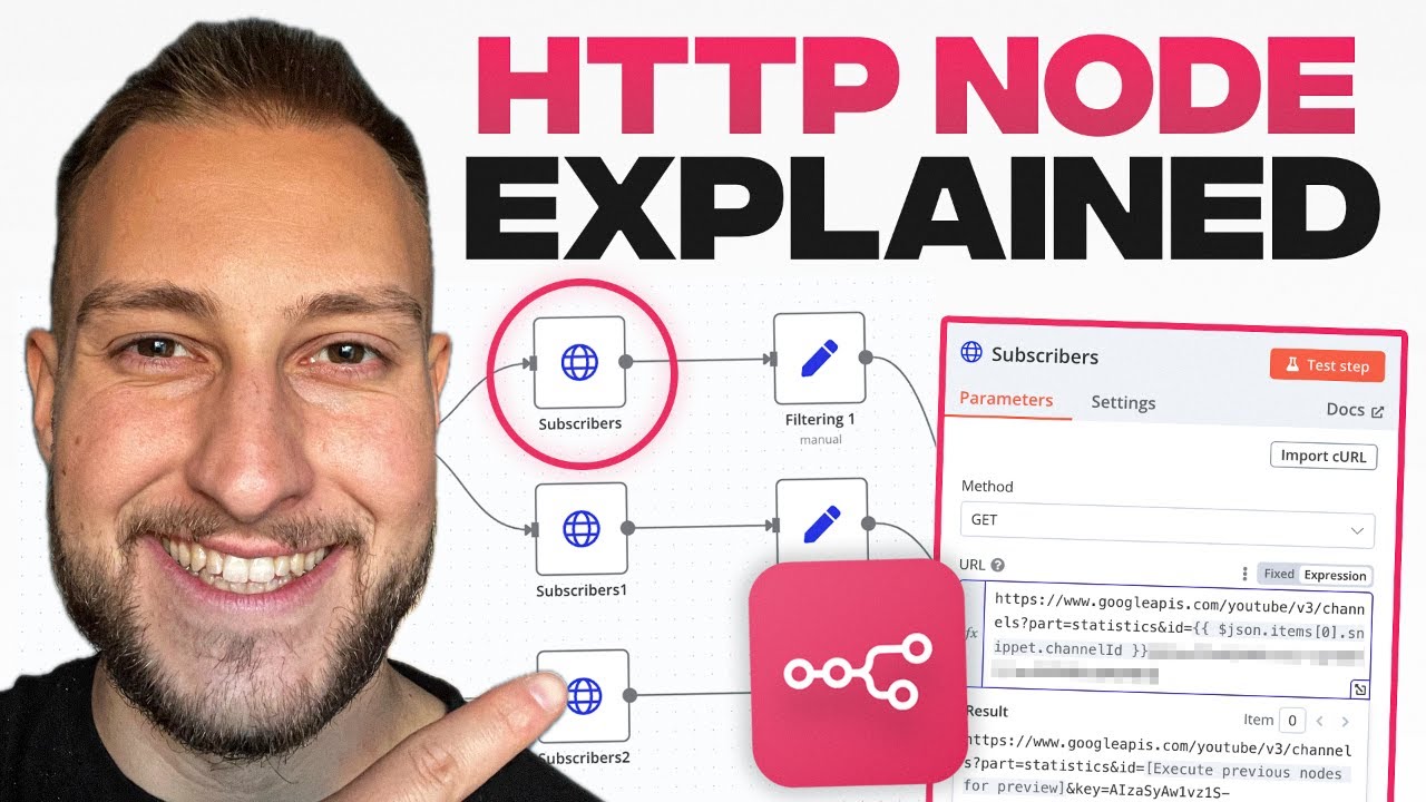 How HTTP Request Node Works in n8n - Access any API using the HTTP Request Node
