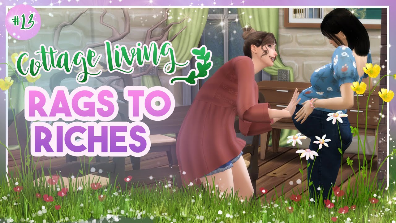 Rags to Riches (ft. TIJN Eyewear) 🌿 Cottage Living | Episode 13 | The Sims 4 LP