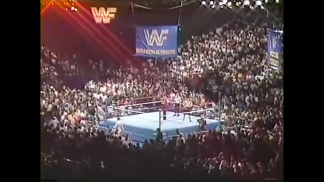 Brain Busters vs Jobbers Gary Wolfe & Tony Durante WWF Wrestling Challenge 1989