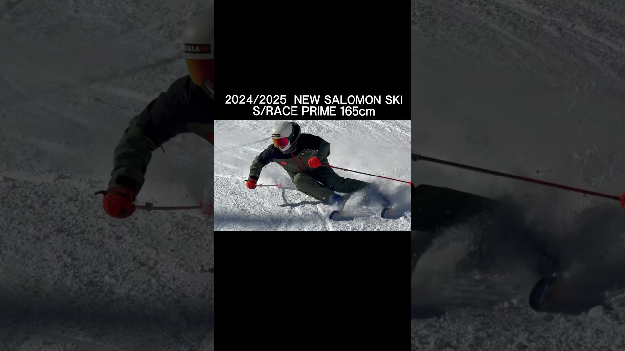 2024/2025 NEW SALOMON SKI：S/RACE PRIME 165cm #shorts