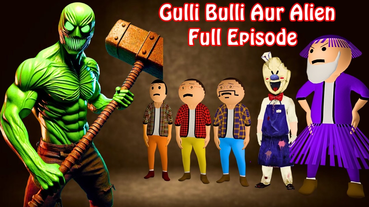 GULLI BULLI AUR ALIEN (FULL EPISODE) | GULLI BULLI CARTOON | MAKE JOKE HAUNTED
