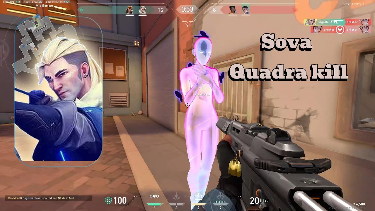 Sova Quadra Kill -Win Game 🎯