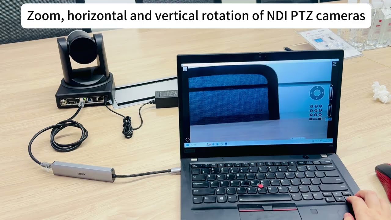 SZXLCOM FULL NDI PTZ Camera Complete Connection and Usage Tutorial