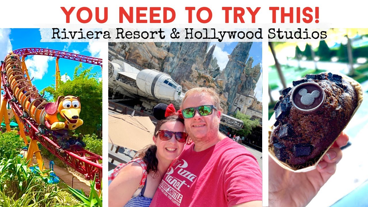 Trying New Things in Disneyworld | Hollywood Studios Woodys Lunch Box | Riviera Resort
