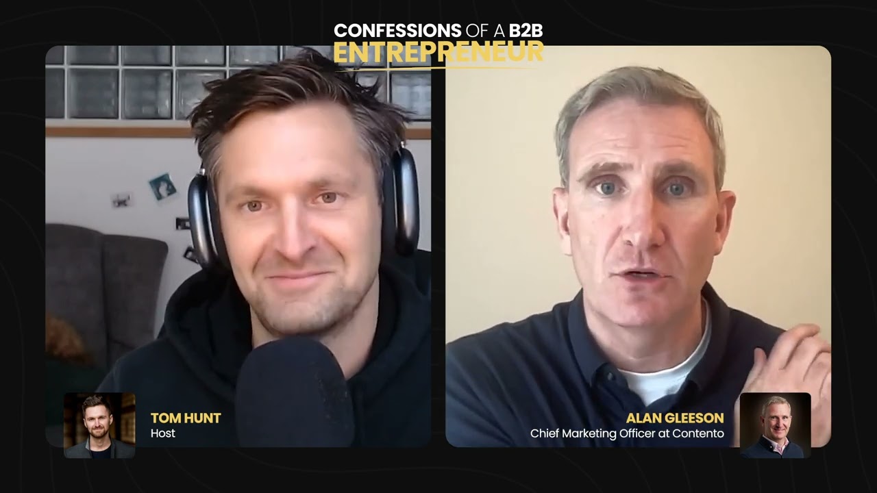 This Guy Has Worked With 60 B2B SaaS Businesses with Alan Gleeson of Contento