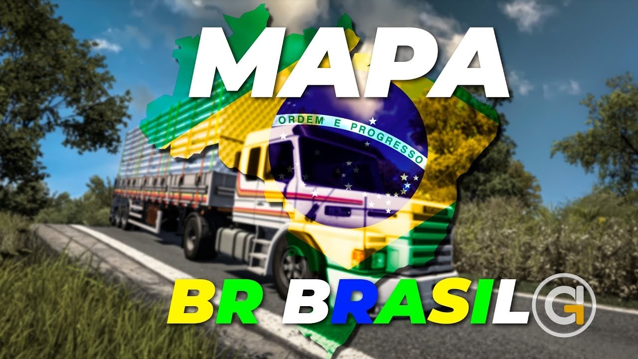 ETS2 Mapa BR Brasil 1.58 // GAMEPLAY PT-BR