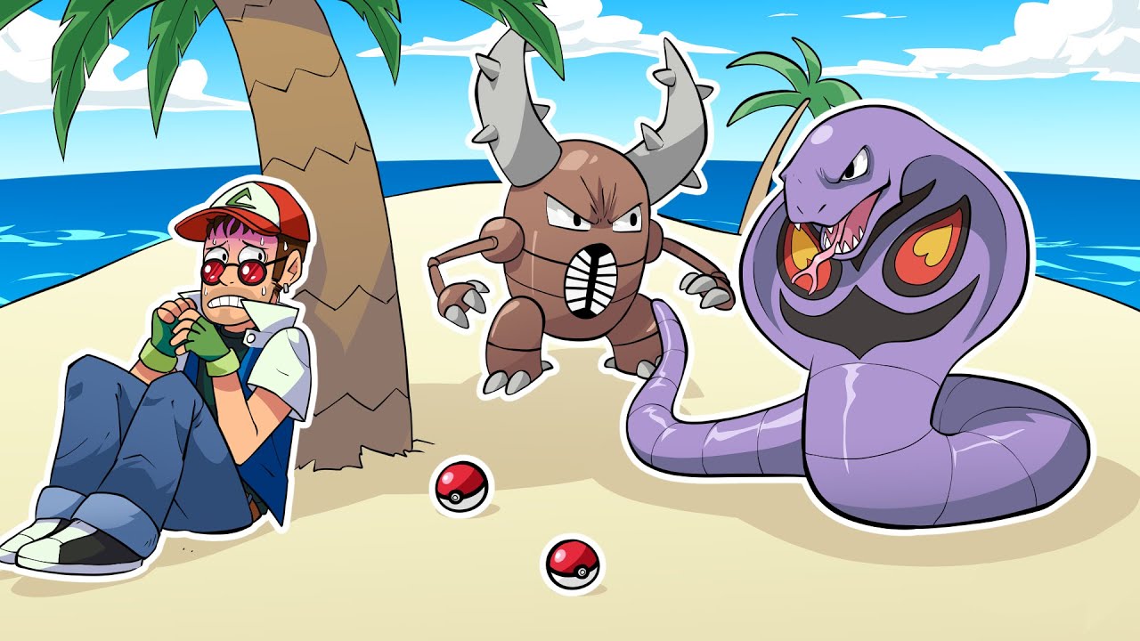 POKÉMON pero SOBREVIVO en una ISLA DESIERTA