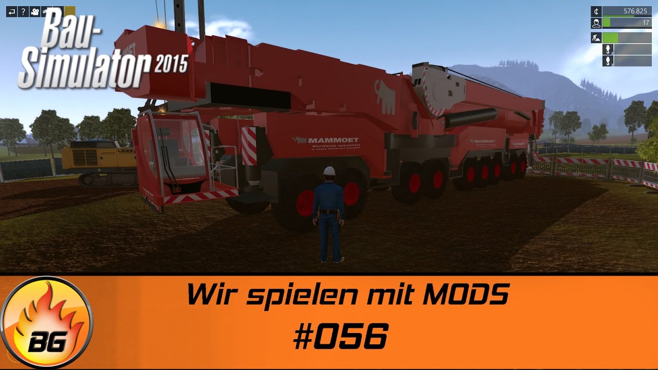Bau-Simulator 2015 #056 | Wir spielen mit MODS | Let's Play [HD]