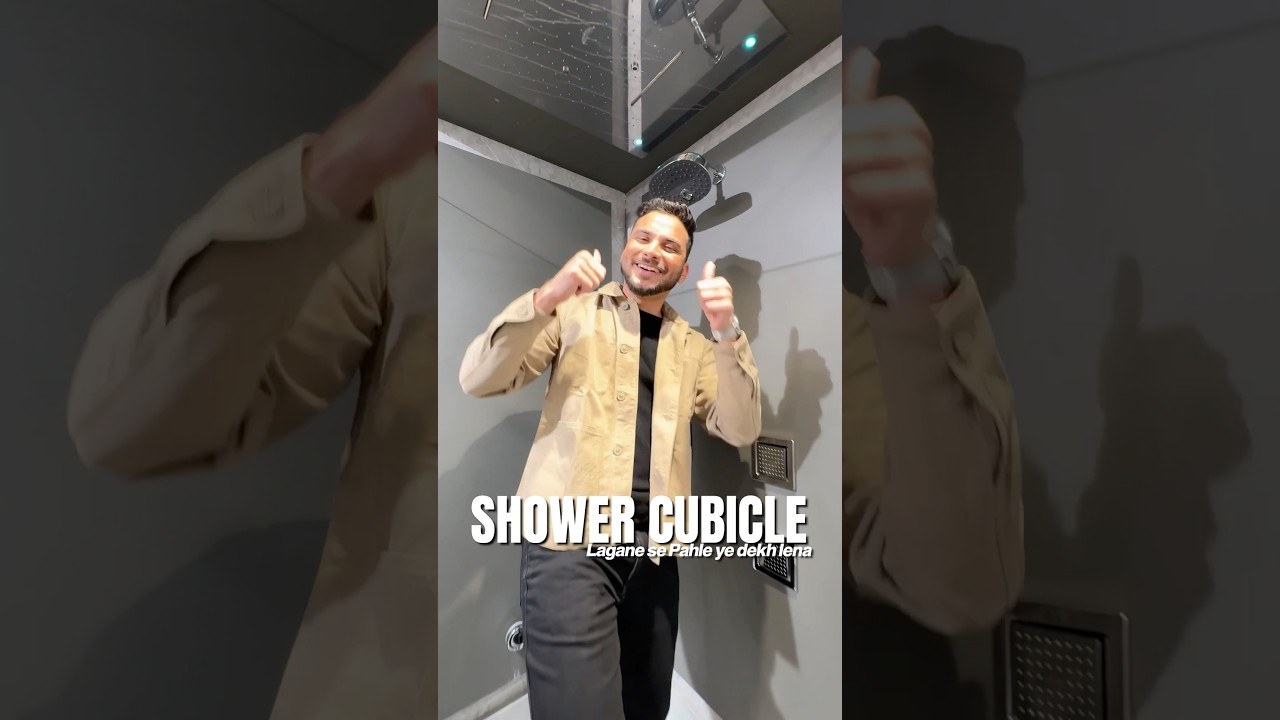 Shower l Shower Routine l Bathroom Shower Design l Bathroom Design By #houmeindia #interiordesign