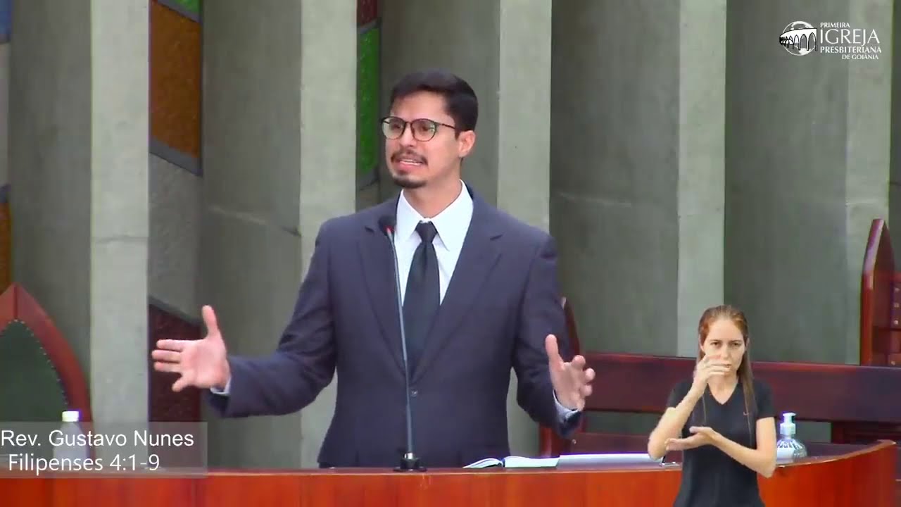 Dá-me firmeza, ó Senhor! - Filipenses 4:1-9 | Rev. Gustavo Ribeiro