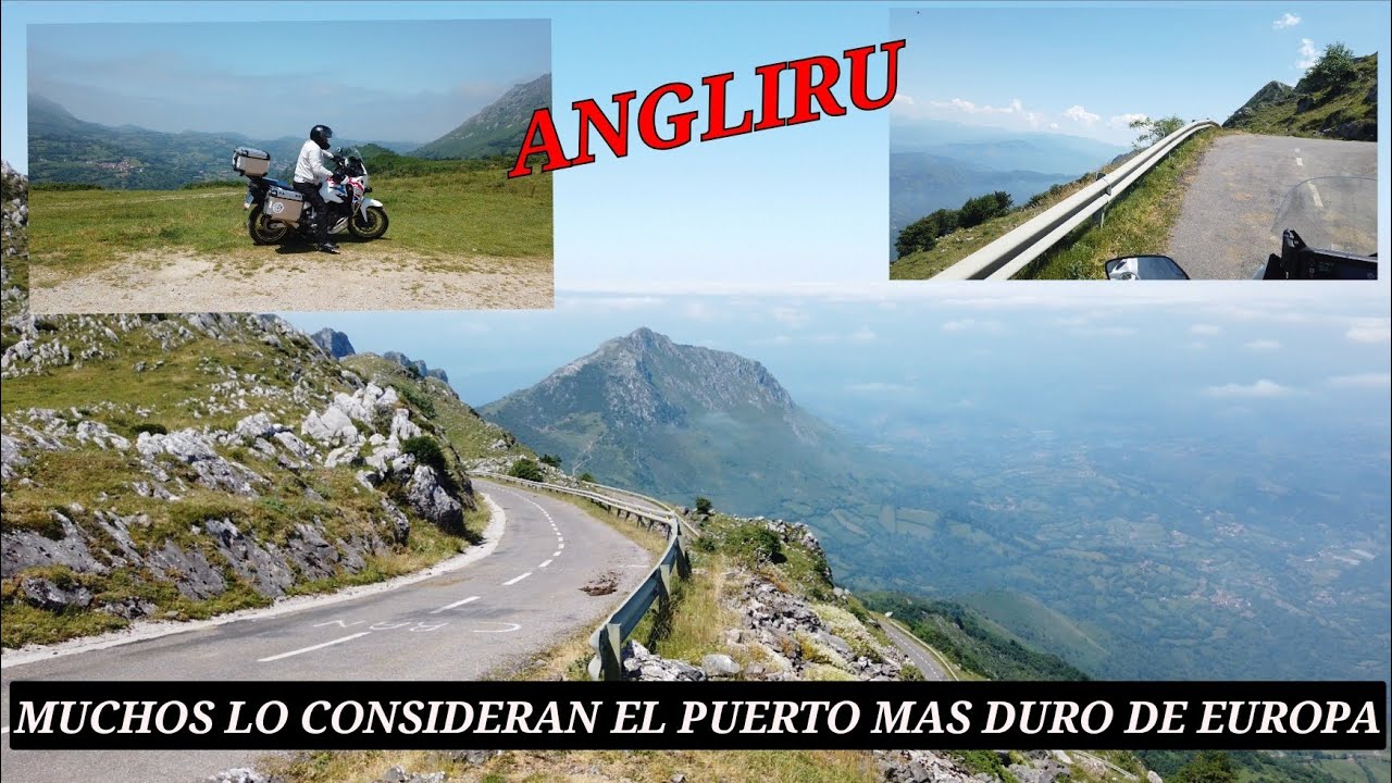 CON RAMPAS DE HASTA EL 23,5% , EL ANGLIRU TIENE TRAMOS  TAN INCLINADOS  COMO UNA PARED