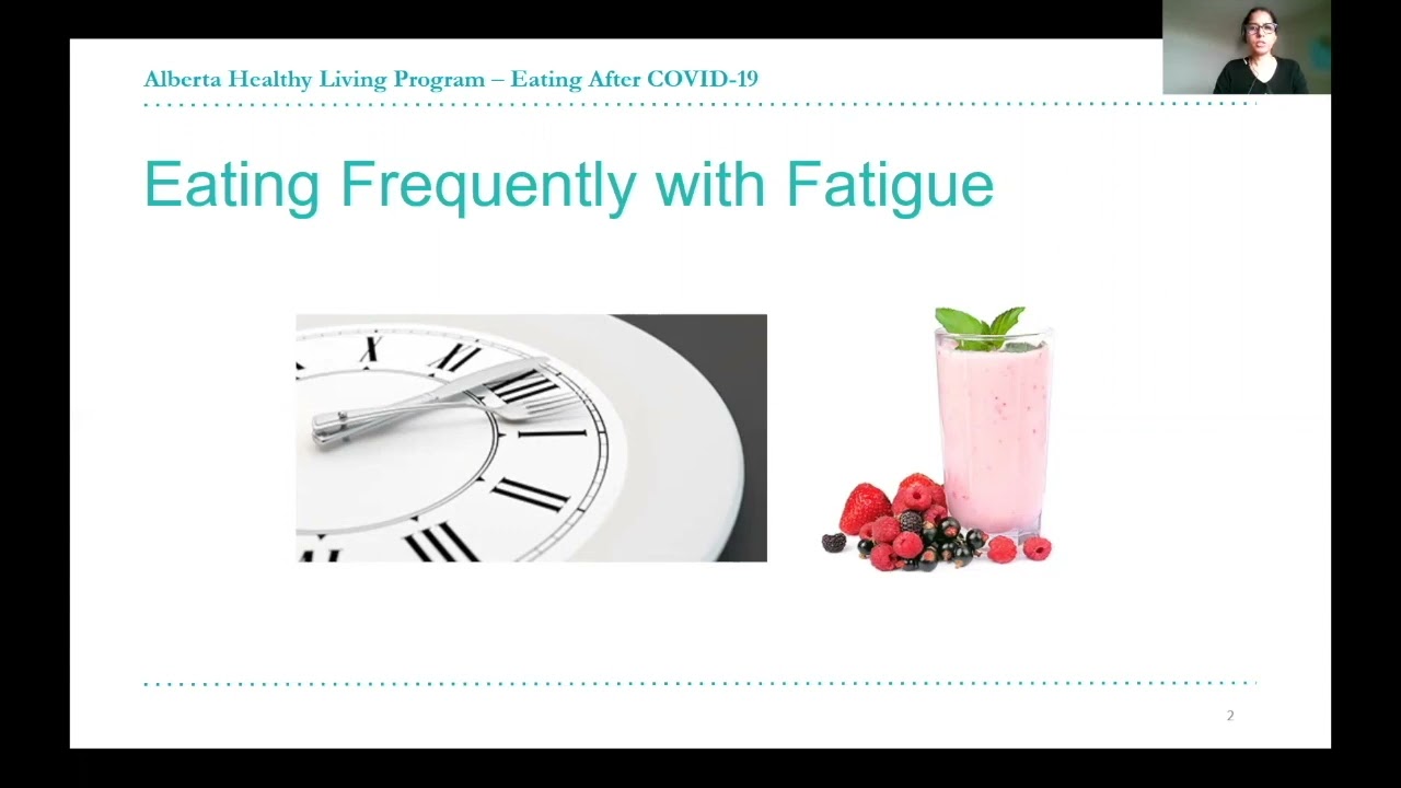 Nutrition and Fatigue After COVID-19