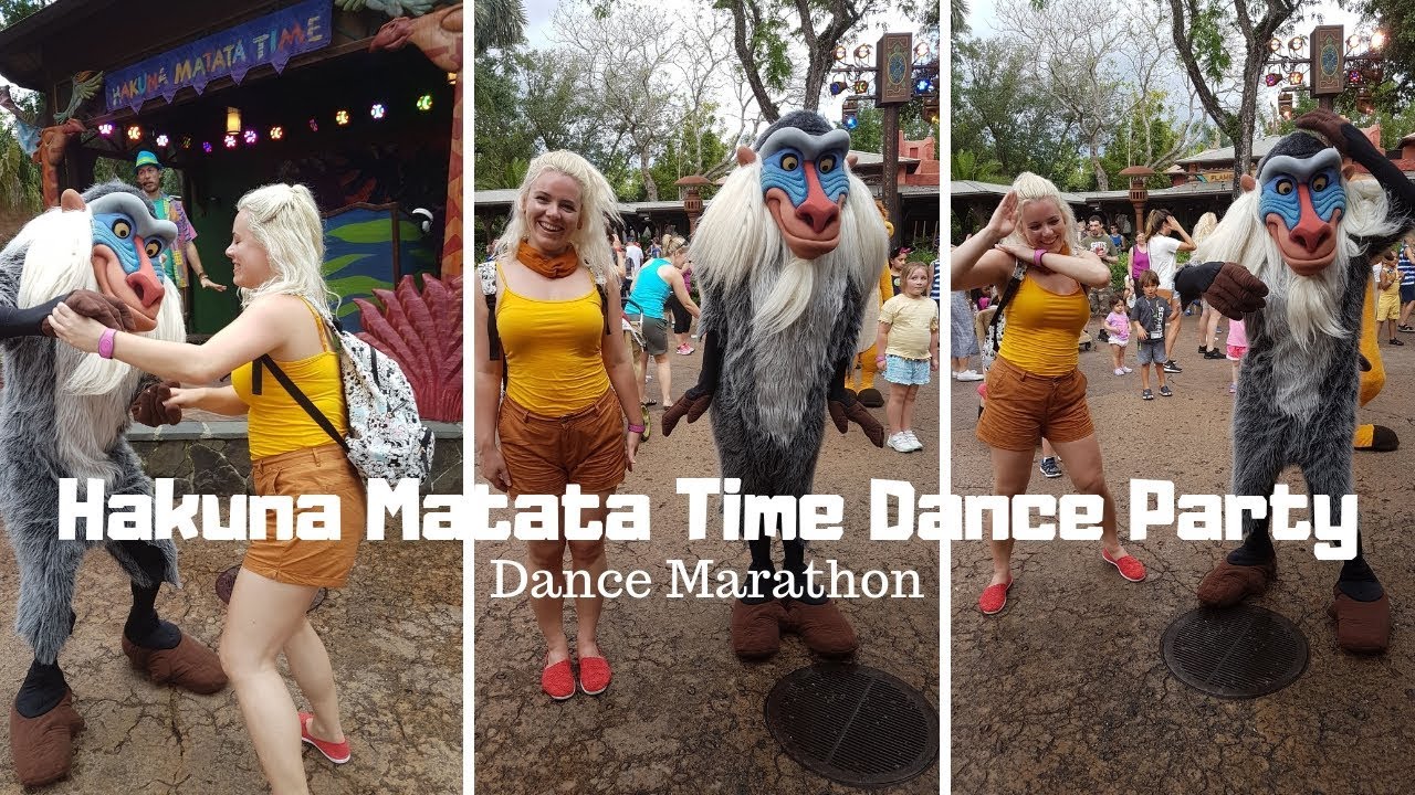 RAFIKI DANCE MARATHON | Best Walt Disney World Meet Ever!!