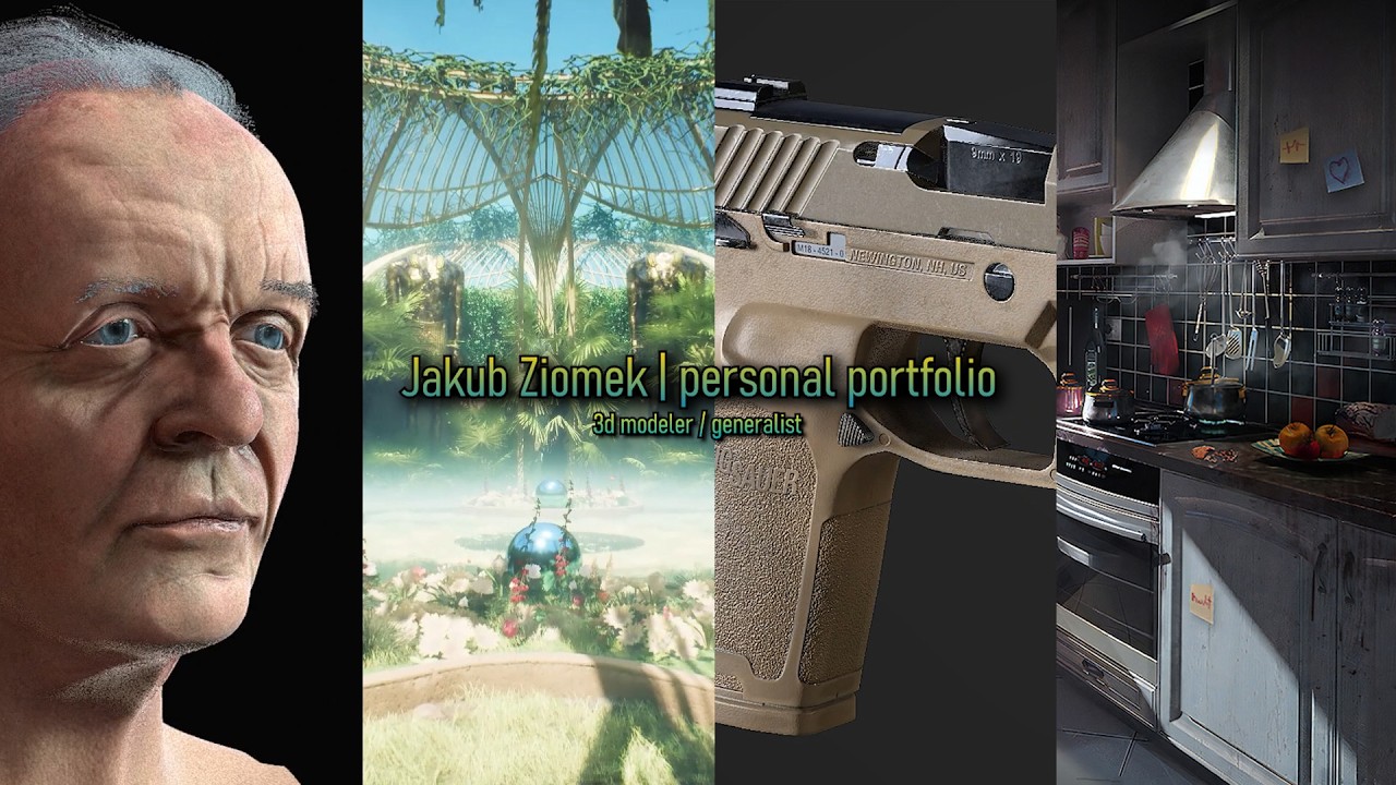 Jakub Ziomek | Showreel (personal work)