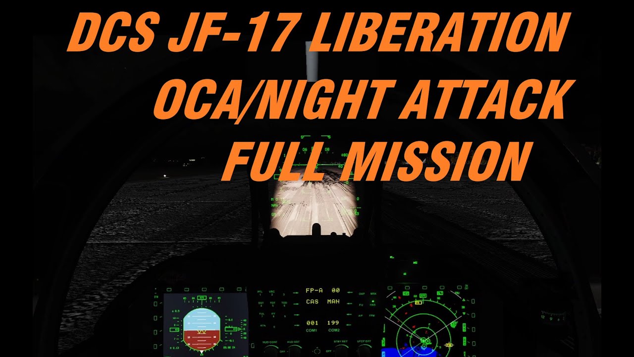 DCS World JF-17 Liberation Full Mission No Commentary