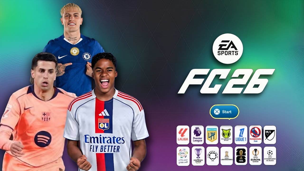 EA SPORTS FC 26 PPSSPP Камера PS5 Android Офлайн Лучшая графика Последнее обновление 25/26