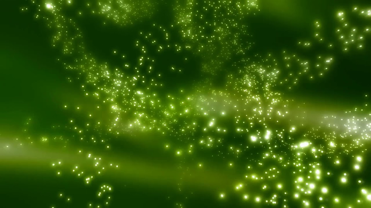 Seamless Green Particles Free Background Videos, No Copyright | All Background Videos