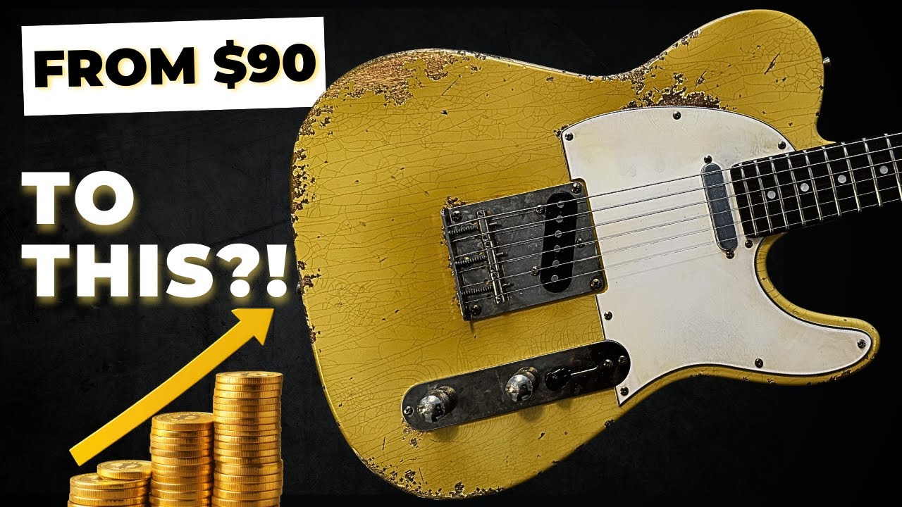 👉 A Luthier Turned a $90 Guitar Kit Into a Custom Shop Monster